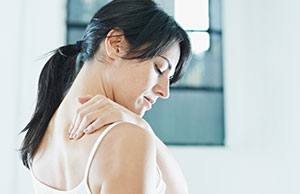 Driver Suffering From Whiplash After Traffic Collision